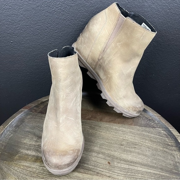 Sorel Joan Of Arctic II Zip Wedge Booties Size 9 Women - Picture 3 of 12